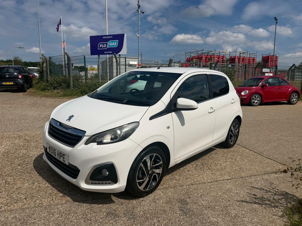 Peugeot 108 Allure White #3