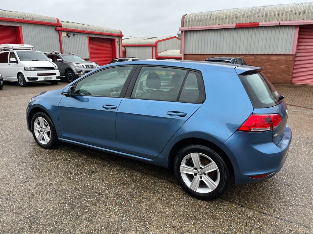 Volkswagen Golf Match Blue #4