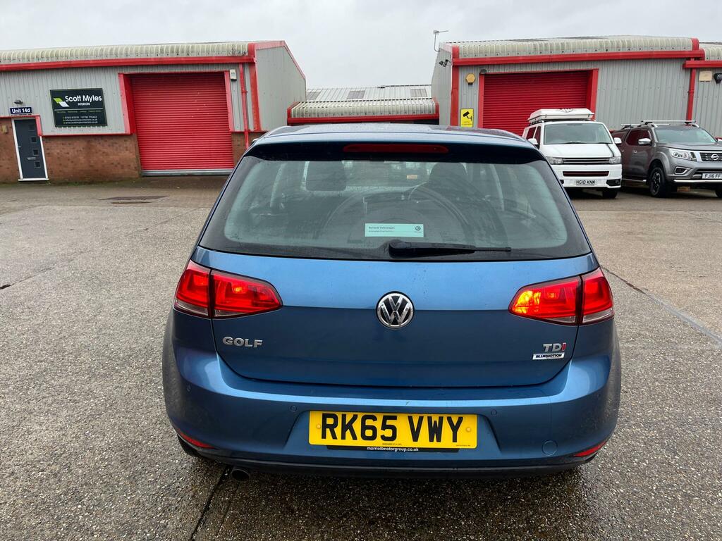 Volkswagen Golf Match Blue #5