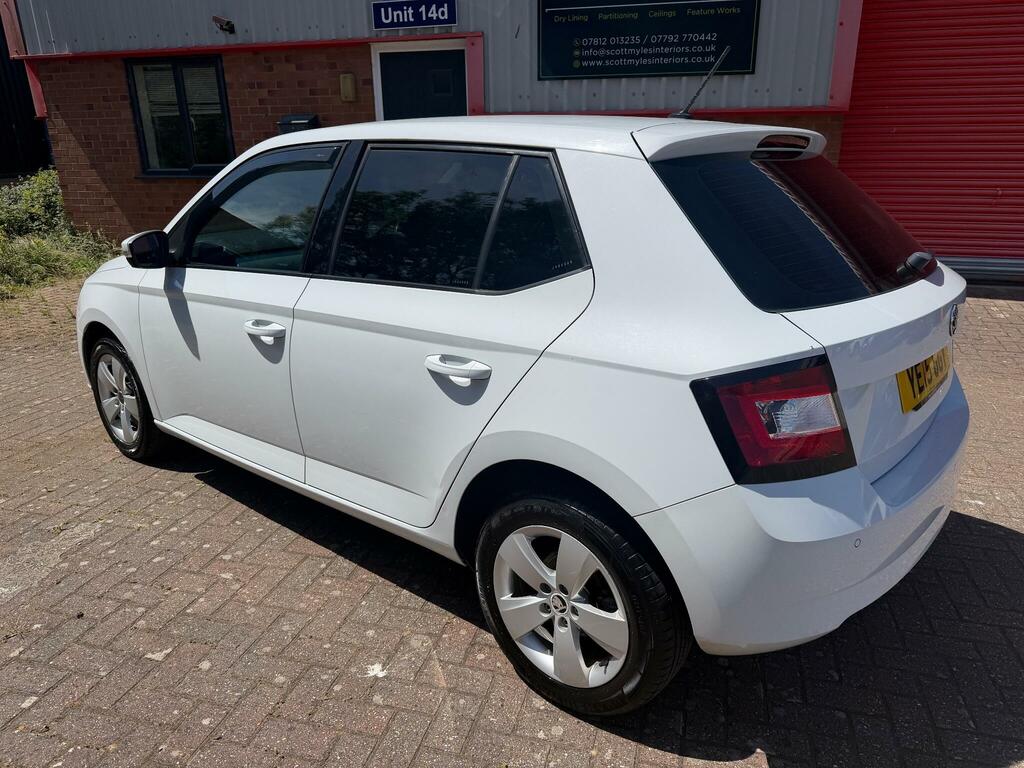 Skoda Fabia 1.2 Tsi Se Euro 6 Ss White #4