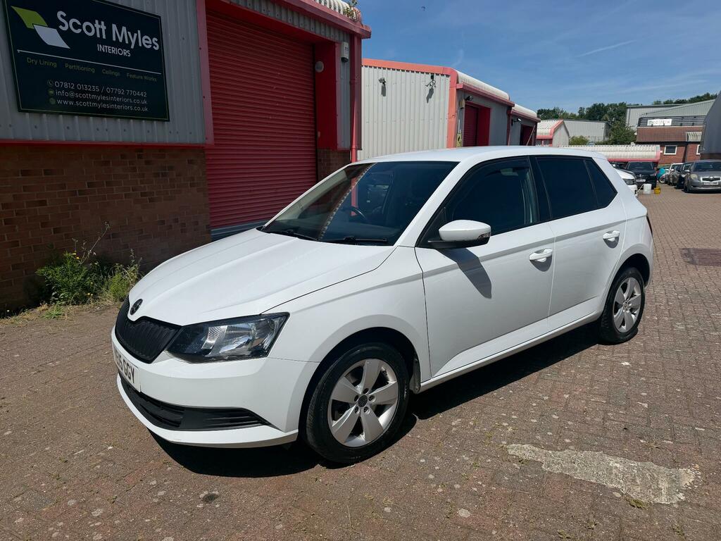 Skoda Fabia 1.2 Tsi Se Euro 6 Ss White #3