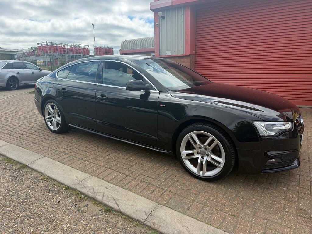 Audi A5 S Line Black