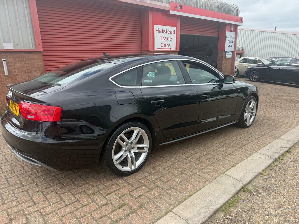 Audi A5 S Line Black #6