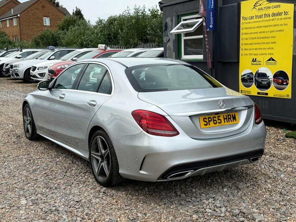 Mercedes-Benz C Class 2.1 C220d Amg Line 7G-tronic Euro 6 Ss SP65HRM Silver #4