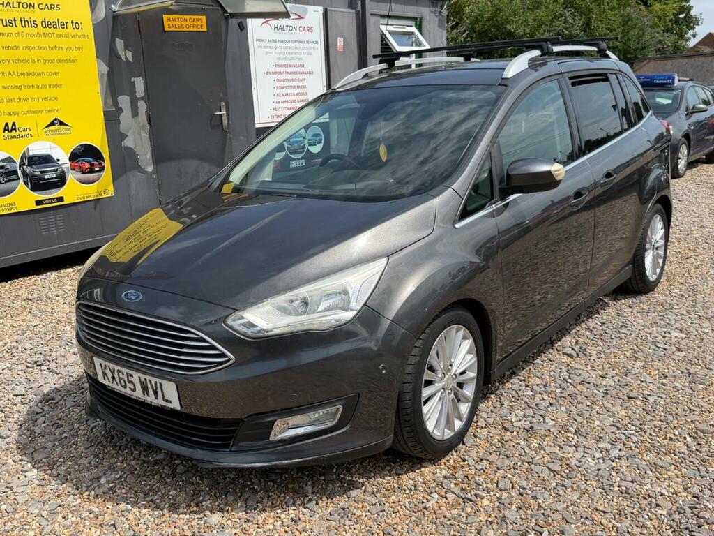 Ford Grand C-Max 1.0T Ecoboost Titanium Euro 6 Ss Grey #4