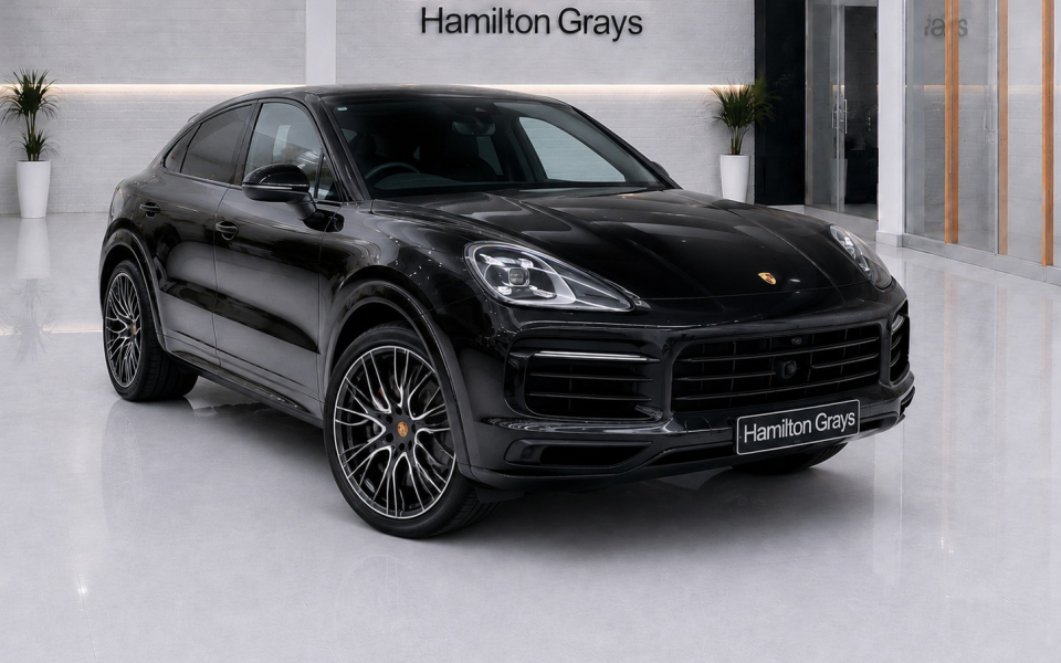 Porsche Cayenne Petrol Black