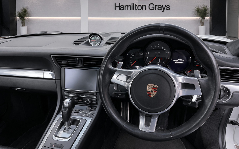 Porsche 911 Petrol White