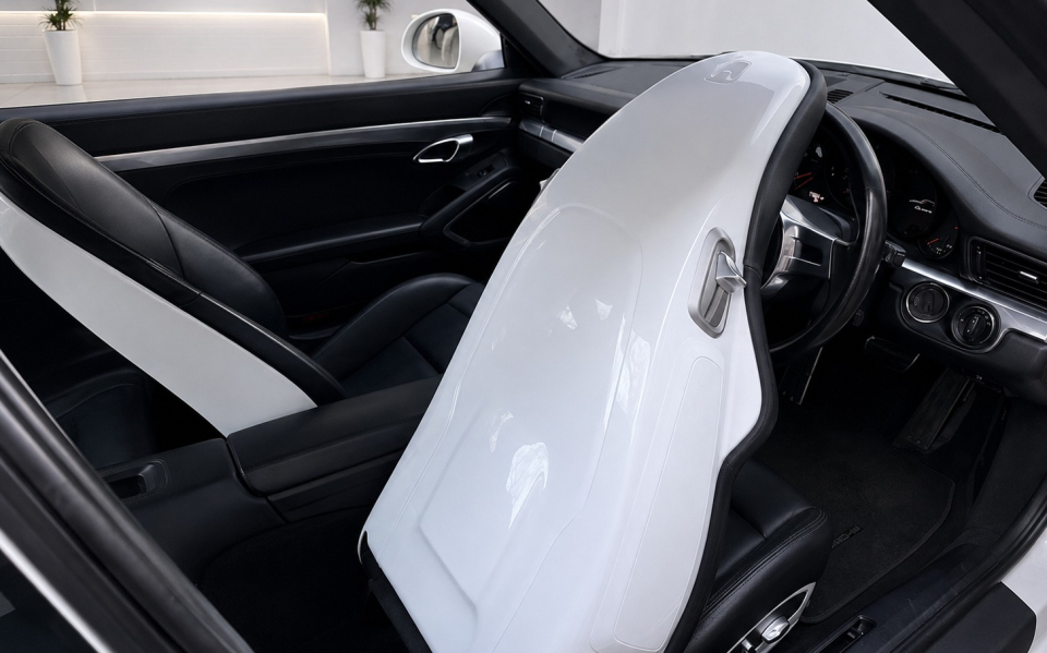 Porsche 911 Petrol White #3