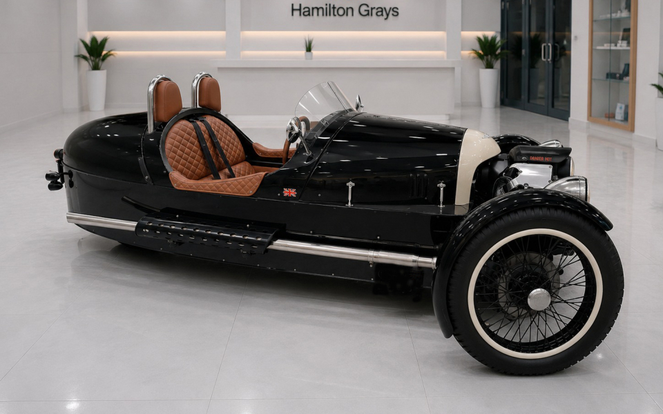 Morgan 3 Wheeler Petrol Blue