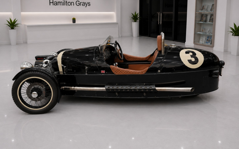 Morgan 3 Wheeler Wheeler Convertible Blue #13