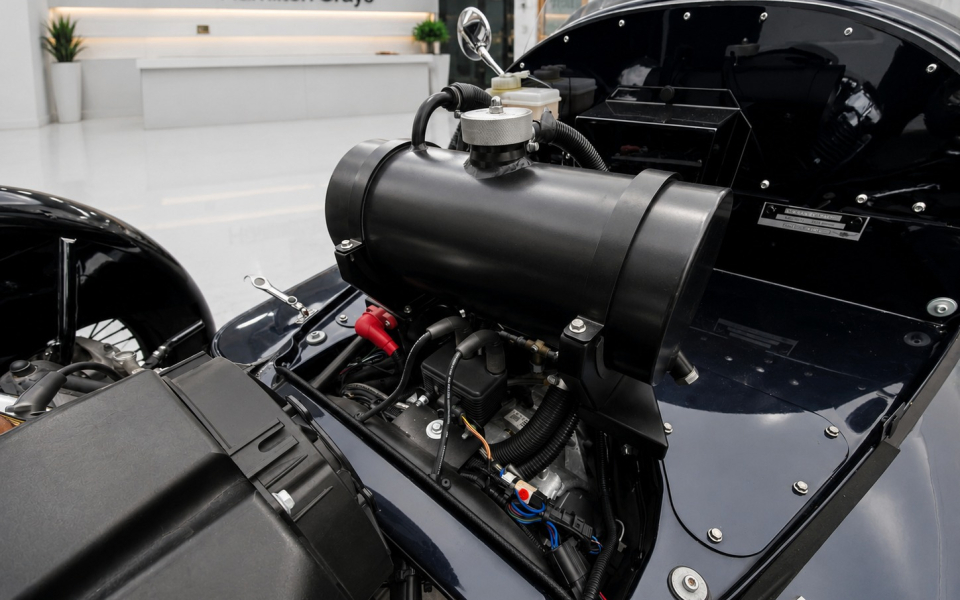 Morgan 3 Wheeler Petrol Blue #6