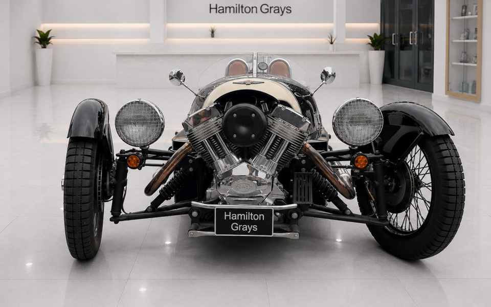 Morgan 3 Wheeler Petrol Blue #4