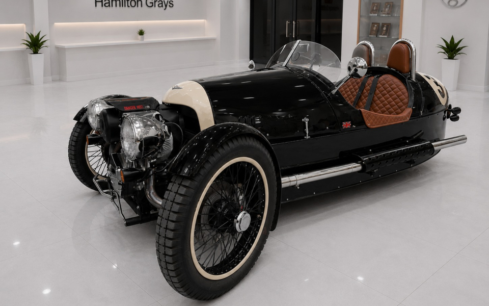 Morgan 3 Wheeler Wheeler Convertible Blue #8