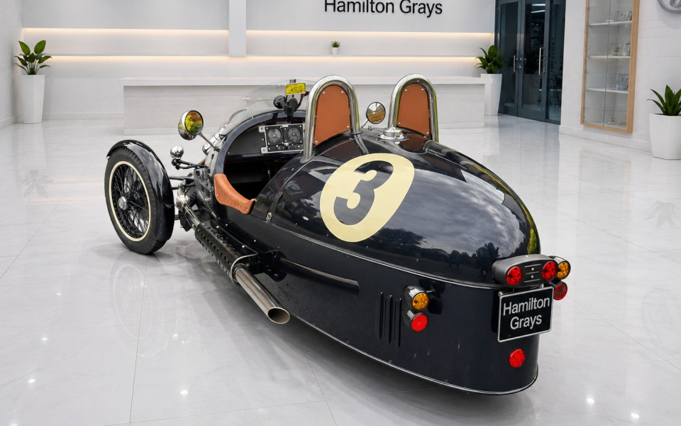 Morgan 3 Wheeler Petrol Blue #2