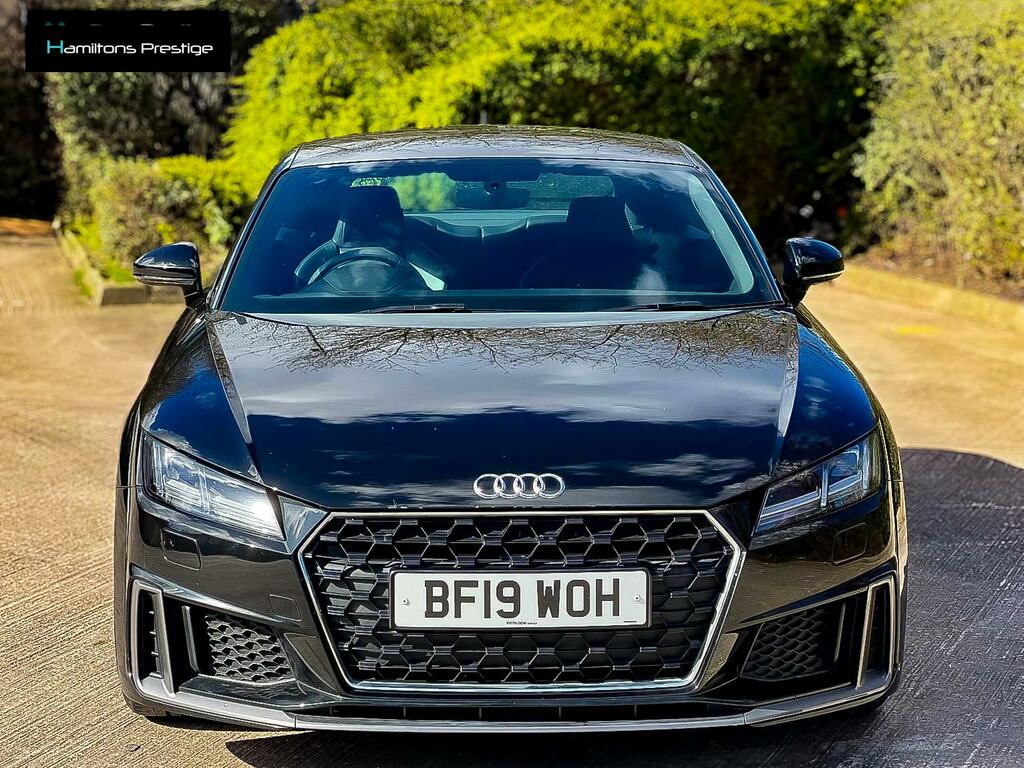 Audi TT 2.0 Tfsi 40 S Line Coupe S Tronic Euro ND18EYV Black #4