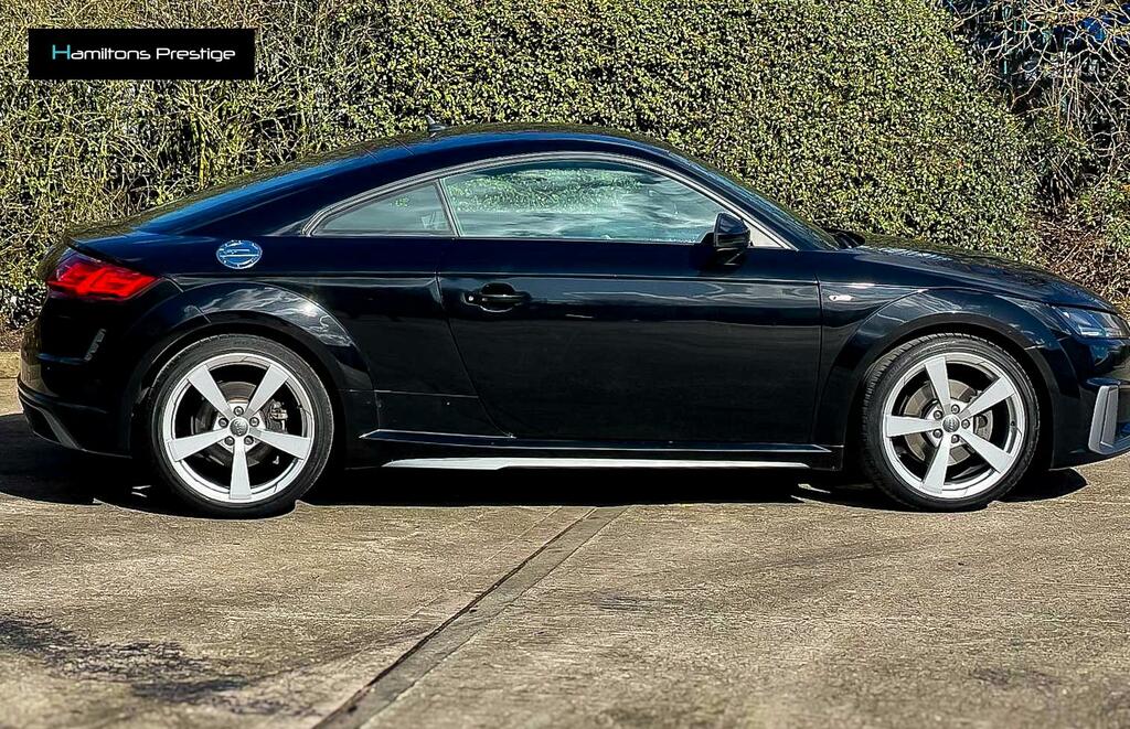 Audi TT 2.0 Tfsi 40 S Line Coupe S Tronic Euro ND18EYV Black #5