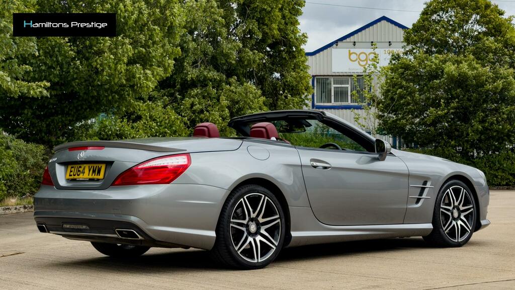 Mercedes-Benz SL Class 3.5 Sl350 Amg Sport Convertible G-troni KY66PNN Silver #4