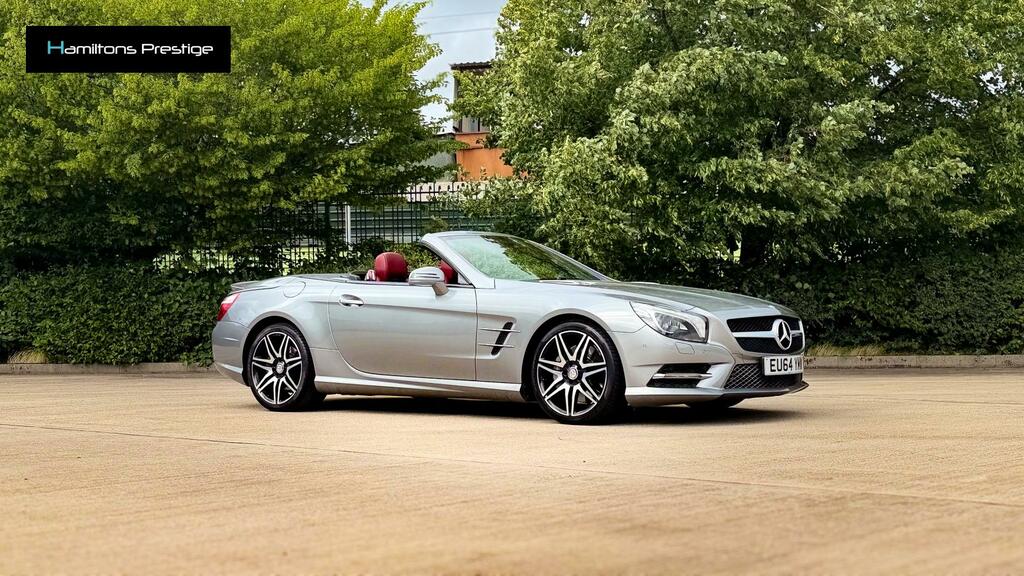 Mercedes-Benz SL Class 3.5 Sl350 Amg Sport Convertible G-troni KY66PNN Silver #3