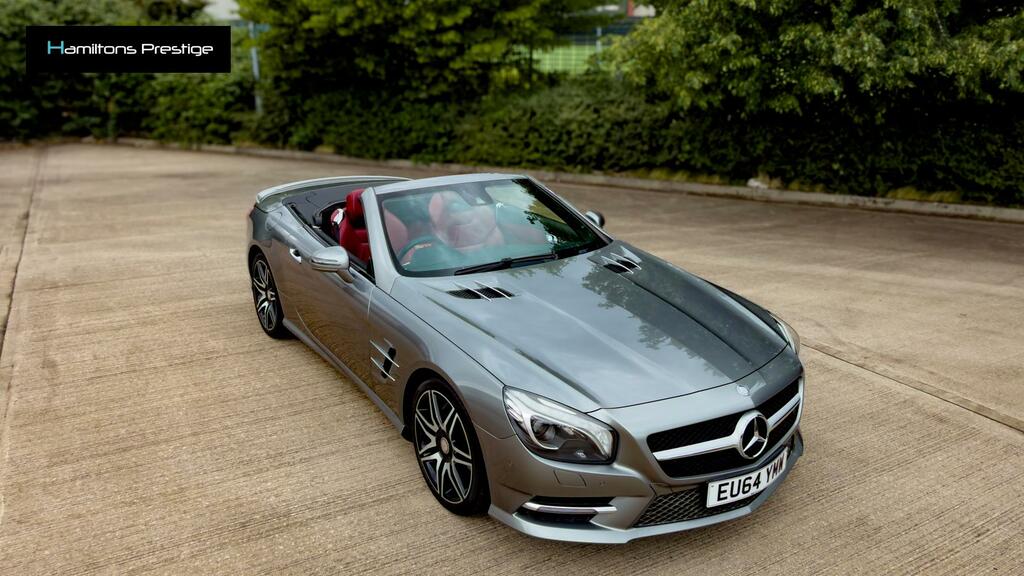 Mercedes-Benz SL Class 3.5 Sl350 Amg Sport Convertible G-troni KY66PNN Silver #4