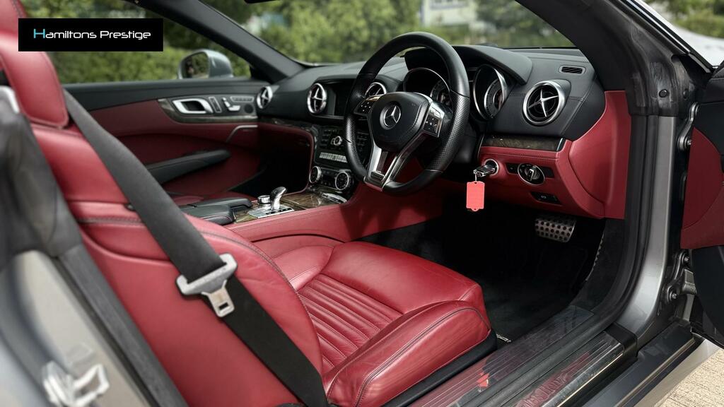Mercedes-Benz SL Class 3.5 Sl350 Amg Sport Convertible G-troni KY66PNN Silver #2