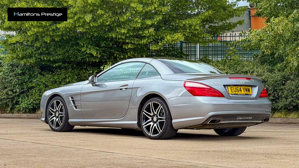 Mercedes-Benz SL Class 3.5 Sl350 Amg Sport Convertible G-troni KY66PNN Silver #3