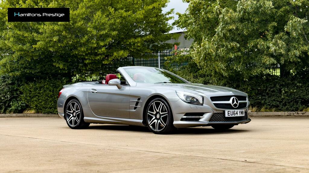 Mercedes-Benz SL Class 3.5 Sl350 Amg Sport Convertible G-troni KY66PNN Silver #6