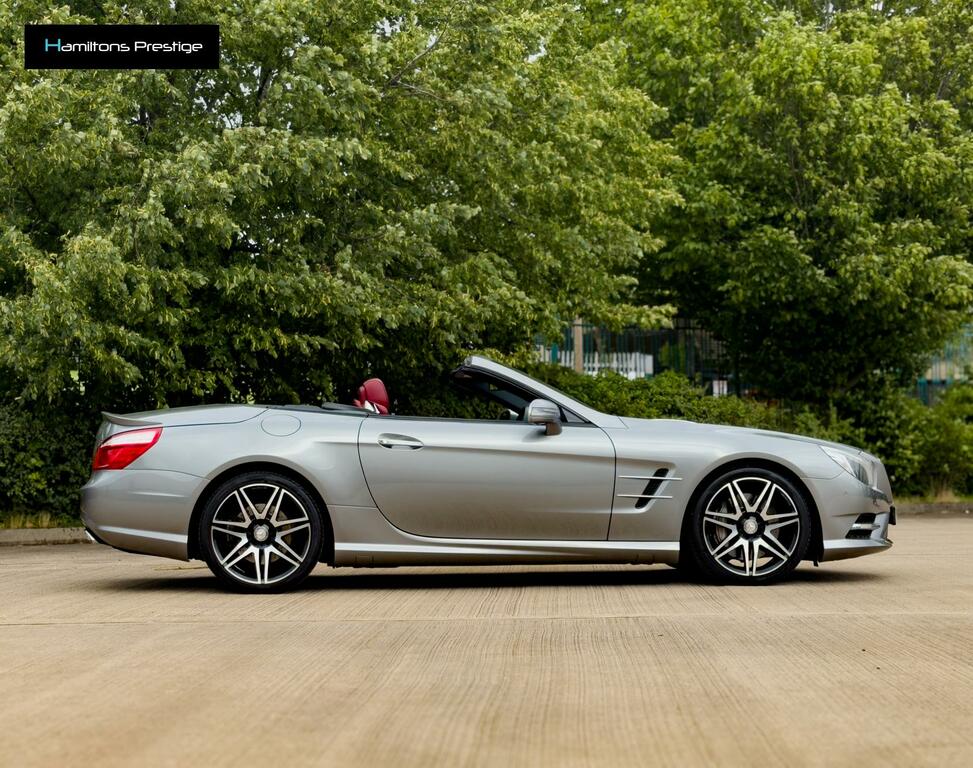 Mercedes-Benz SL Class 3.5 Sl350 Amg Sport Convertible G-troni Silver