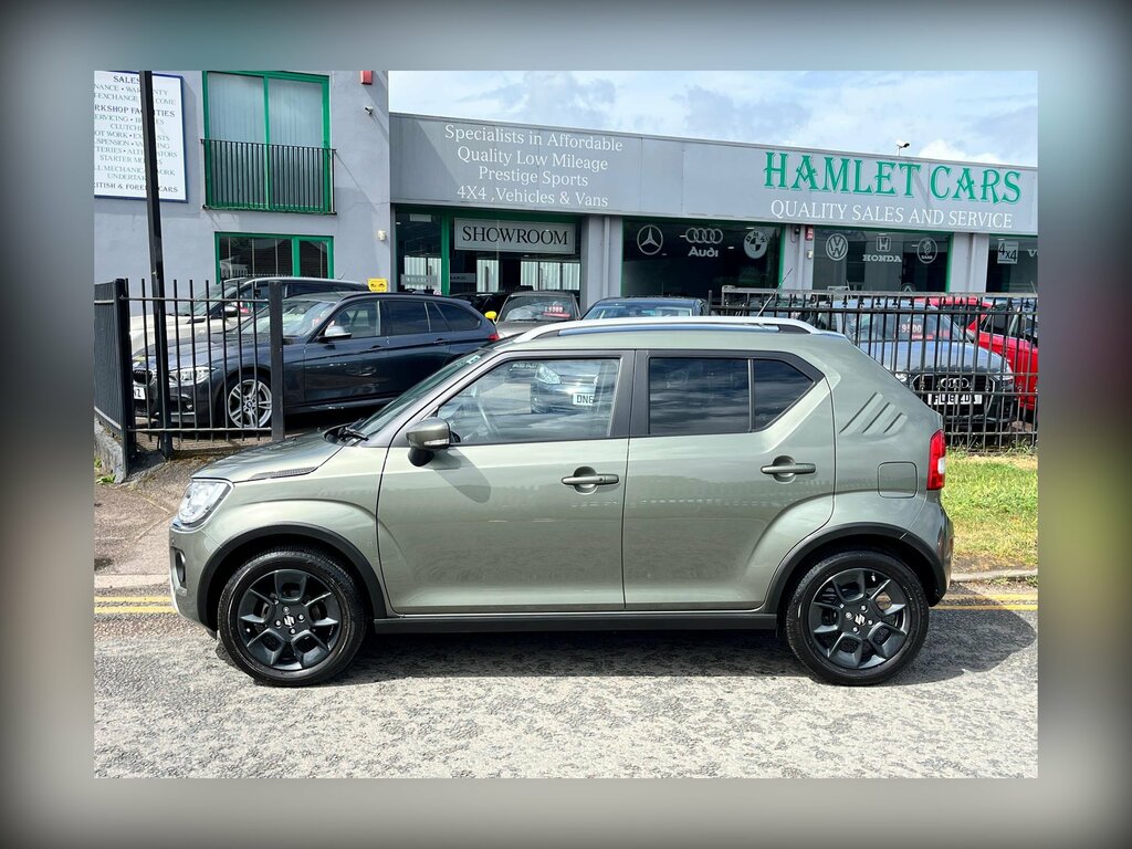 Suzuki Ignis 1.2 Dualjet Mhev Sz5 Hatchback Hybrid C Green #2