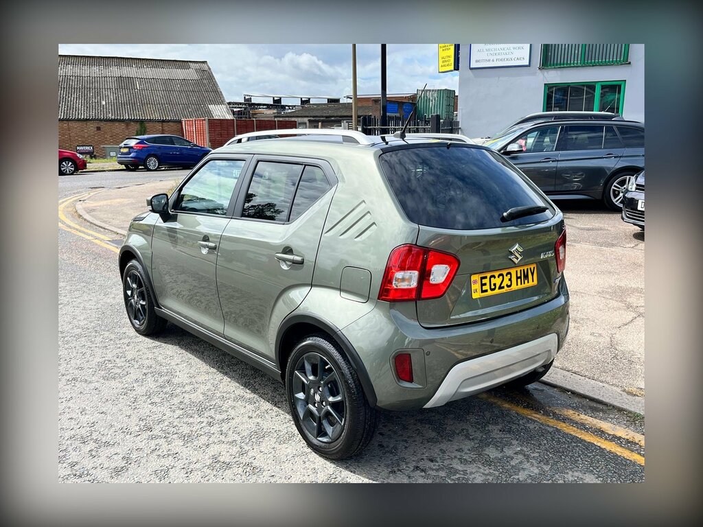 Suzuki Ignis 1.2 Dualjet Mhev Sz5 Hatchback Hybrid C Green #4