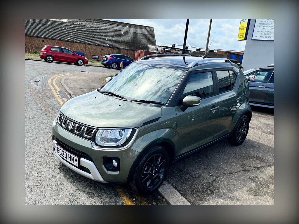 Suzuki Ignis 1.2 Dualjet Mhev Sz5 Hatchback Hybrid C Green #3