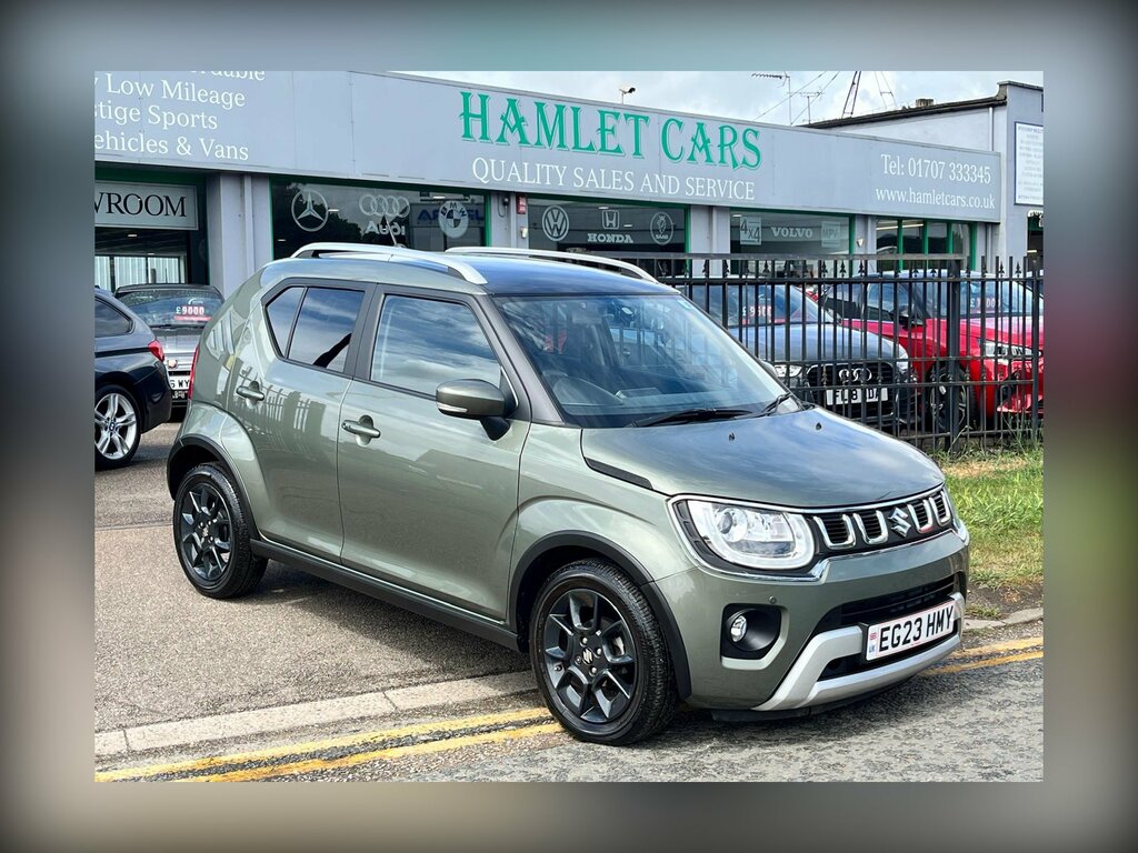 Suzuki Ignis 1.2 Dualjet Mhev Sz5 Hatchback Hybrid C Green