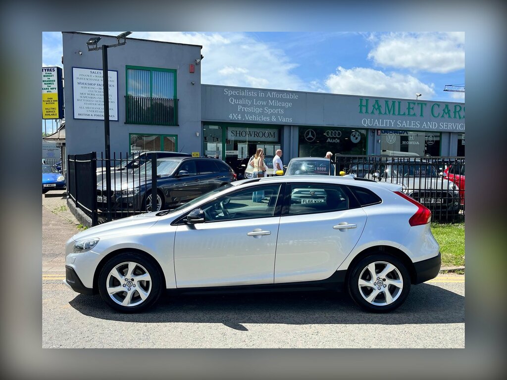 Volvo V40 Cross Country 2.0 D2 Lux Hatchback Euro 6 Ss Silver