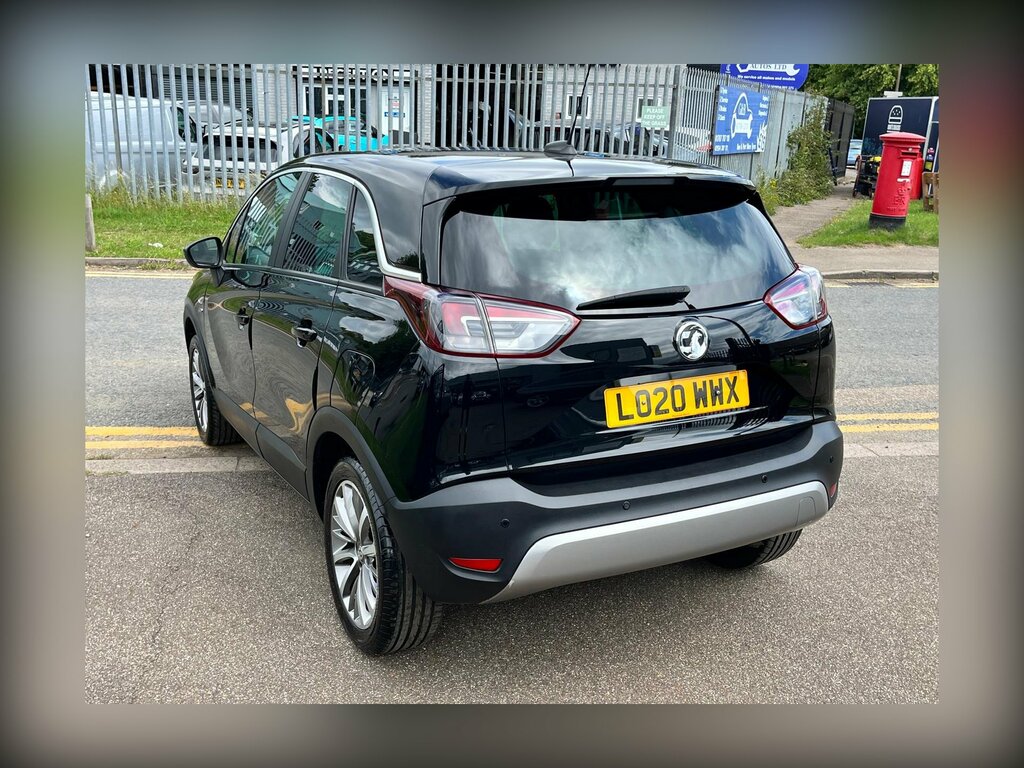 Vauxhall Crossland X 1.2 Turbo Griffin Suv Euro 6 S LO20WWX Black #3