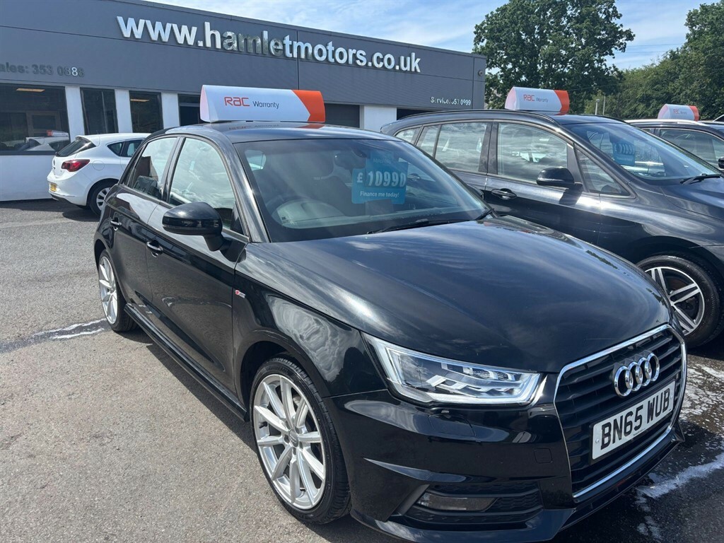 Audi A1 1.4 L 1.4 Tfsi S Line Sportback Euro 6 Ss Black