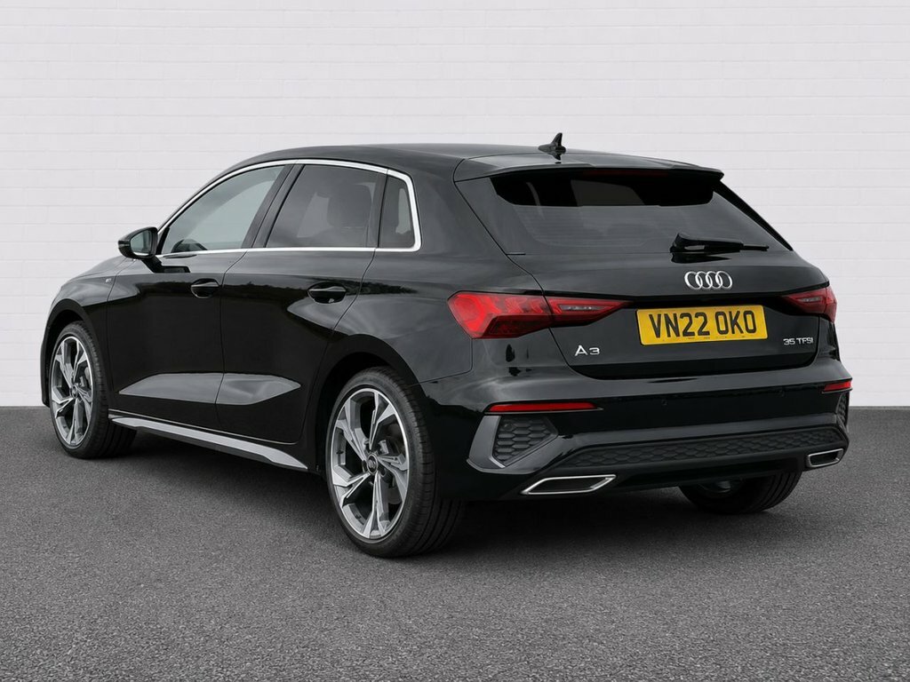 Audi A3 1.5L S Line VN22OKO Black #3