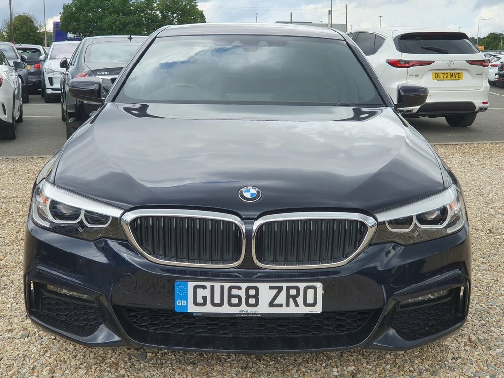BMW 5 Series 3L M Sport GU68ZRO Black #4