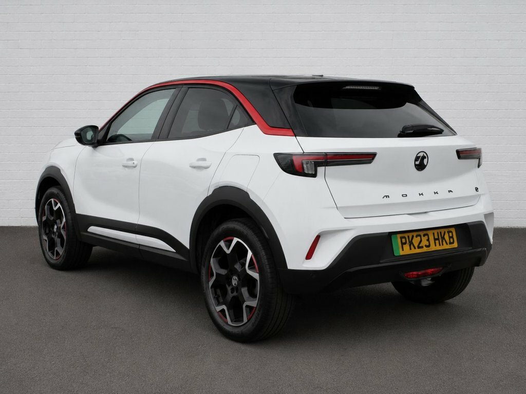 Vauxhall Mokka-e Suv PK23HKB White #2