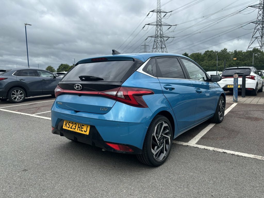 Hyundai I20 1L Premium KS23HEJ Blue #5