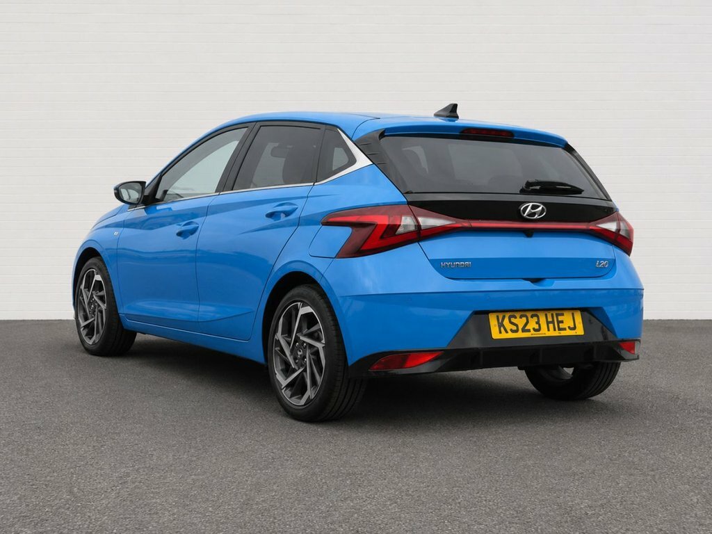 Hyundai I20 1L Premium KS23HEJ Blue #2