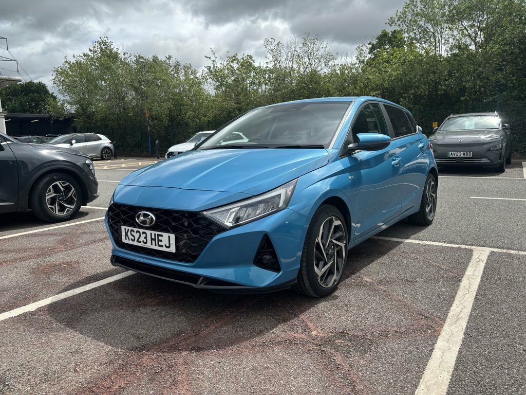 Hyundai I20 1L Premium KS23HEJ Blue #4