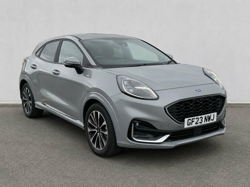 Ford Puma 1L St-line Vignale GF23NWJ Silver