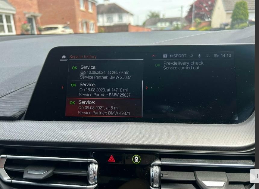 BMW 1 Series 1.5L M Sport YB21FPJ White #4