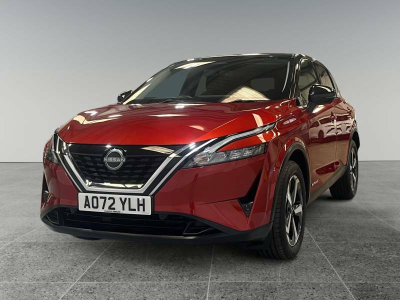Nissan Qashqai 1.5 E-power N-connecta - 2022 72 AO72YLH Red #2