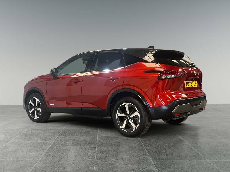 Nissan Qashqai 1.5 E-power N-connecta - 2022 72 AO72YLH Red #4