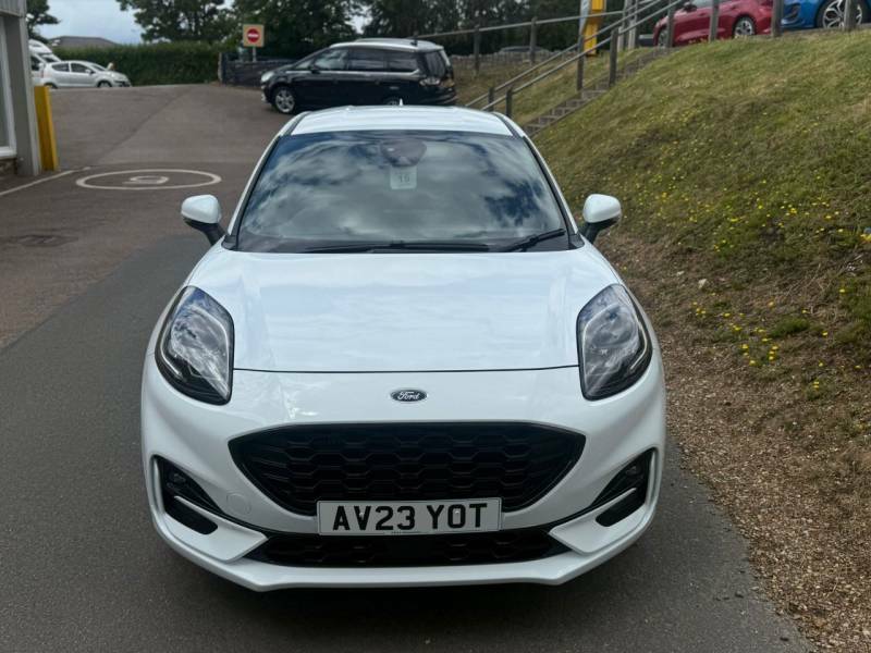 Ford Puma 1.0 Ecoboost Hybrid Mhev St-line X Dct - 2023 AV23YOT White #4