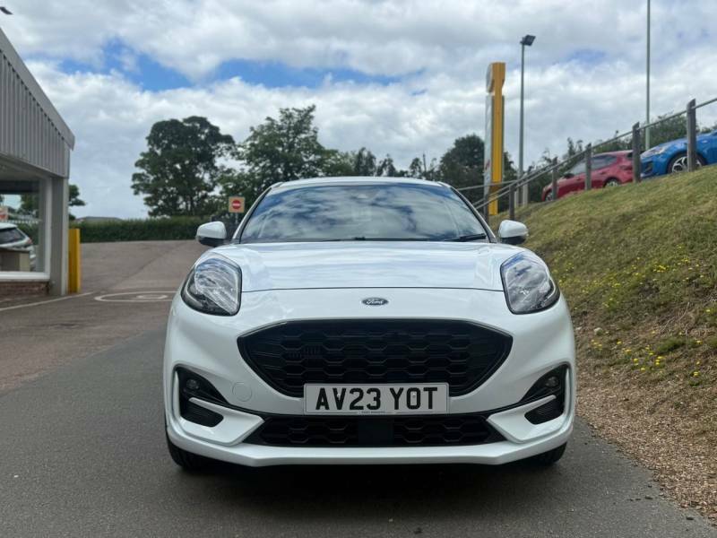 Ford Puma 1.0 Ecoboost Hybrid Mhev St-line X Dct - 2023 AV23YOT White #3