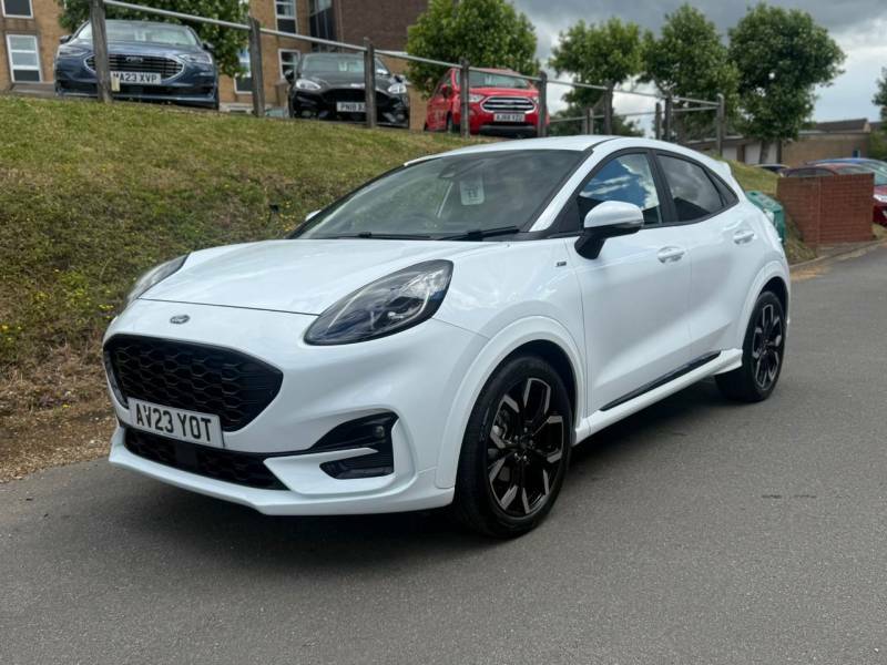 Ford Puma 1.0 Ecoboost Hybrid Mhev St-line X Dct - 2023 AV23YOT White #2