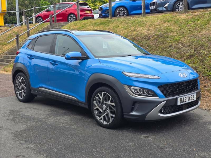 Hyundai Kona 1.6 Gdi Hybrid Ultimate Dct - 2021 21 Blue