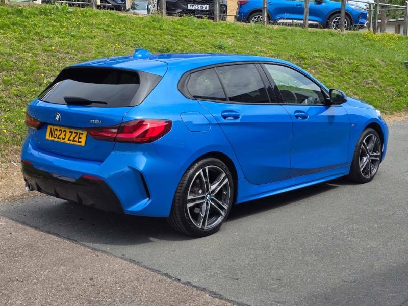 BMW 1 Series 118I 136 M Sport Step Lcp - 2023 23 NG23ZZE Blue #4