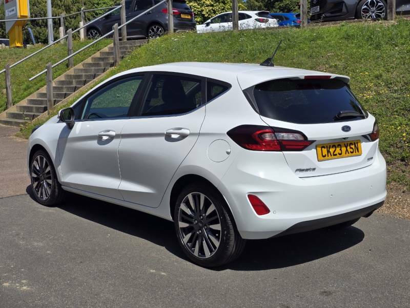 Ford Fiesta 1.0 Ecoboost Hbd Mhev 125 Titanium X - 2023 2 CK23XSN White #6